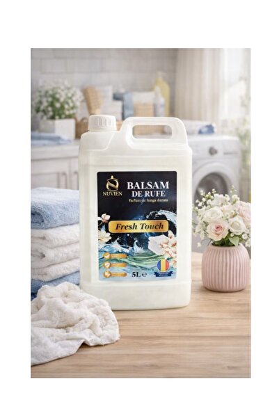 Nuvien Balsam Concentrat de Rufe 5L Fresh Touch, Parfum de Lunga Durata, Extr...