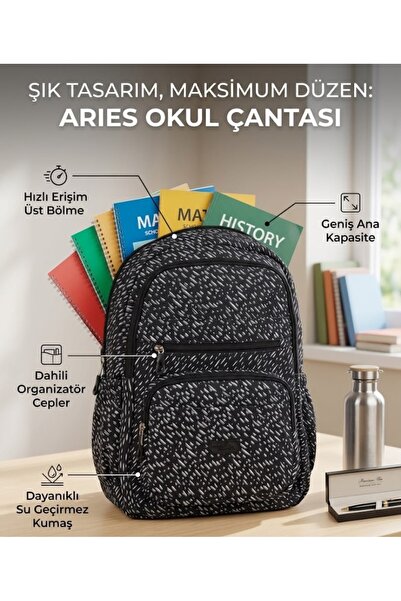 tüftürük Astral School Bag Spacious Capacious School Backpack Perfect Choice ...