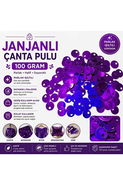 Kanguroom Pulbere pentru unghii – Mov – 100 grame