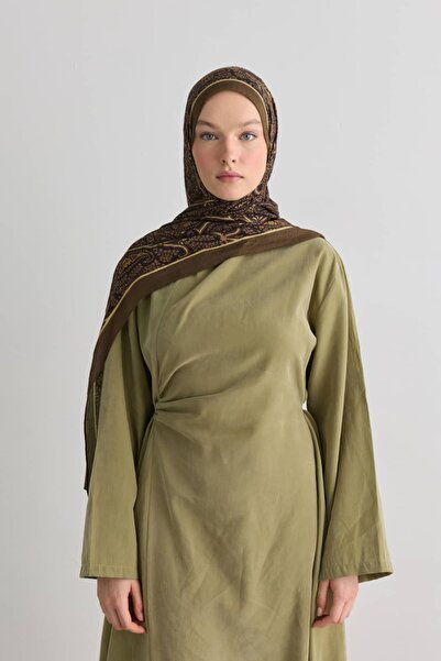 Modakaşmir Ahen Desen Liva Modal Kraş Shawl