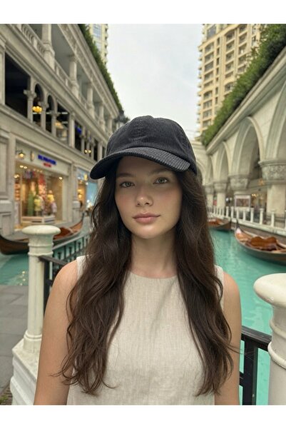 Mollycrush قبعة نسائية موسمية من القطيفة باللون الأسود |   قبعة بيسبول قابلة ...