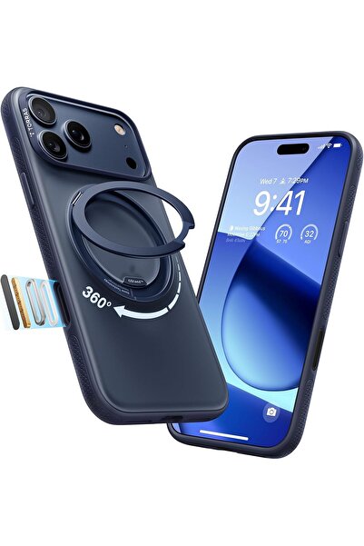 UrbanX URBANNX 360 Rotatable Stand for iPhone 17 Pro Max Case, Compatible wit...