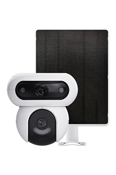 EZVIZ CS-HB90/SP Dual-Rotation Solar Security Camera, 4MP+4MP, Wi-Fi, 2K x2, ...