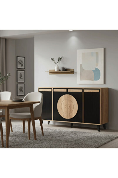 bec9 Modern Design Accent Storage and Buffet Unit