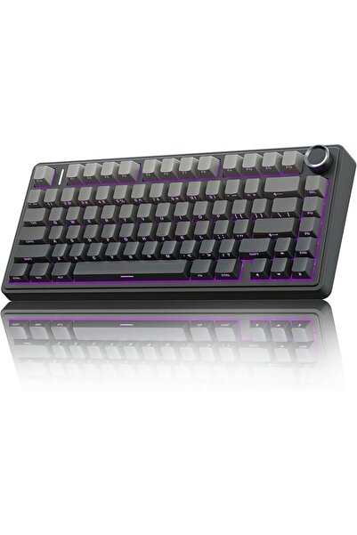 Aula F75 Wireless Mechanical Keyboard,Creamy Keyboard with RGB Backlit Hot Sw...