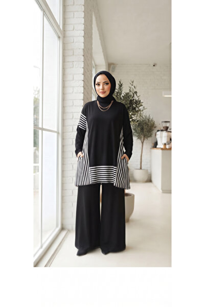 Butik Kardelen Garni Detailed Combed Cotton Suit