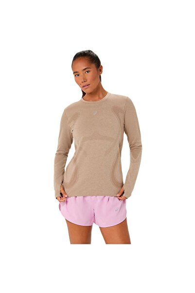 Asics ROAD SEAMLESS LS TOP 2012D290-200 Κhaki