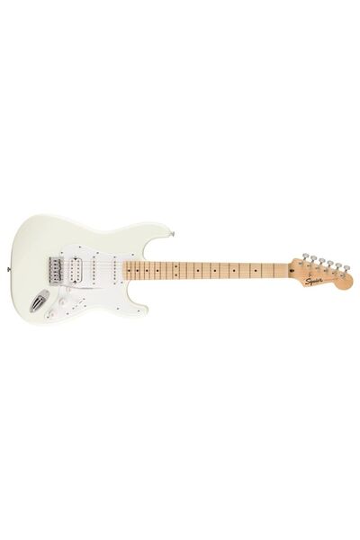 SQUIER FSR Sonic Stratocaster HSS Akçaağaç Klavye WPG Arctic White Elektro Gitar