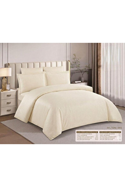 Generic Brand Nefren 6 Piece Duvet Set Donna - Creamy