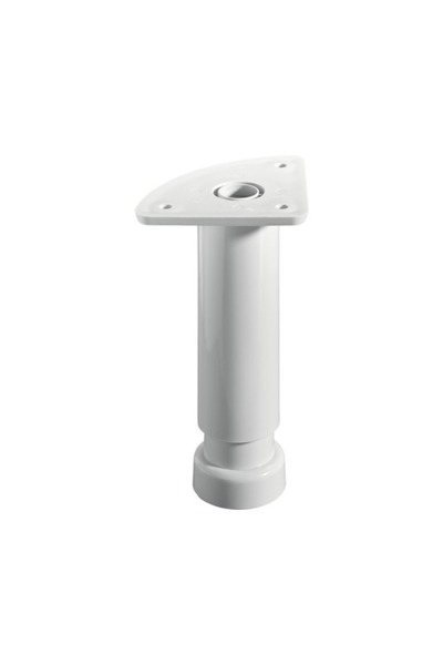 OEM Hettich round furniture leg Ø32x(130-180) mm, height adjustable, white pl...