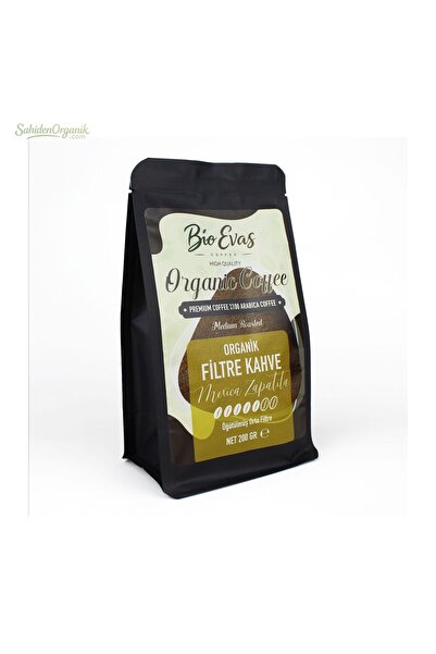 Organik Filtre Kahve 200g- Öğütülmüş Orta Kavrum