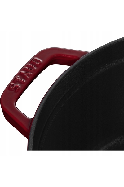 STAUB LA COCOTTE Oală rotundă din fontă 3.85 litri, Bordeaux
