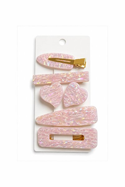 New Obsessions Set of 6 Acetate Hair Clips