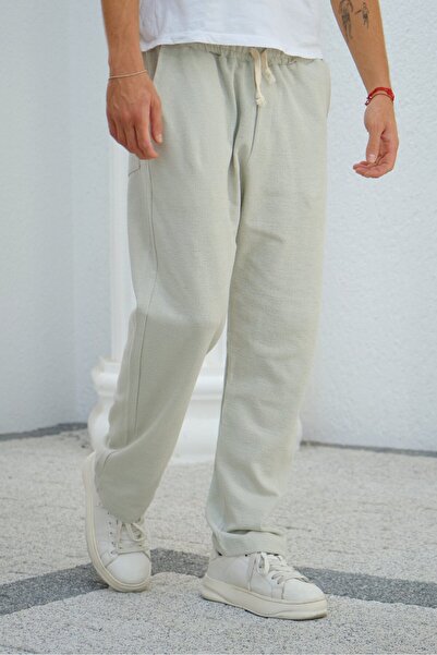 Shooter Sportswear Çağla Men's Baggy Fit Sweatpants with Laces, Comfortable C...