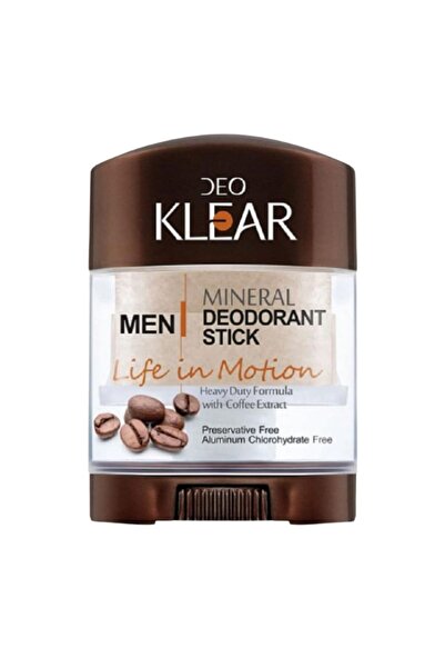 DEOKLEAR Deo Klear Natural Mineral Deo Stick Men Life In Motion 70Gm