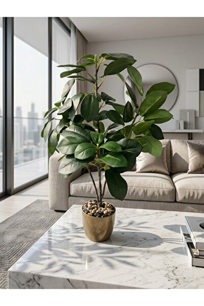 co arma Artificial Plant in a Pot, 50cm High Interior Home Decor