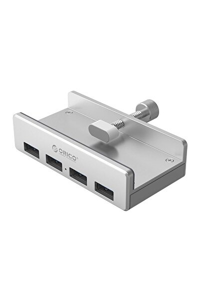 Orico MH4PU Hub USB-A 3.0 cu 4 porturi, 5Gbps, Montare cu clemă, Cablu de 1.5...