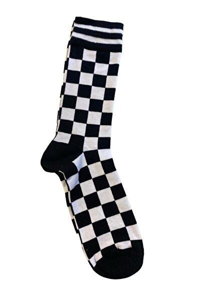 TMR Quality Comfortable Breathable Square Pattern Unisex Socks
