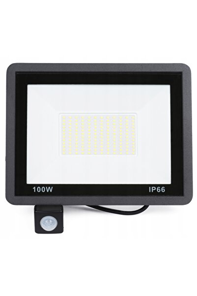 NO BRAND Lampă LED Halogen 100W cu senzor de mișcare, de la amurg la zori, il...