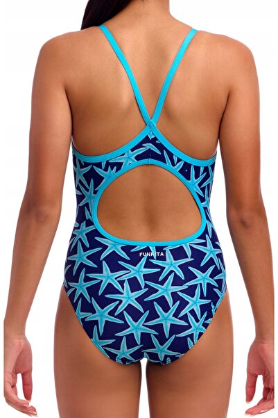 NO BRAND Costum întreg Funkita 128 albastru