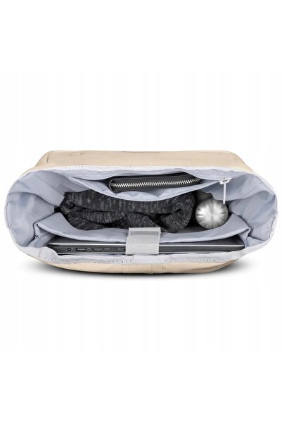 NO BRAND Rucsac școlar pentru laptop 16 inch, tip roll-top, 22L, Johnny Urban...
