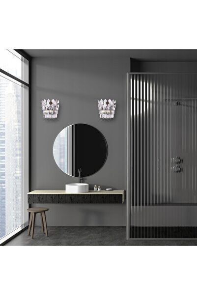 NO BRAND Aplică de perete CARISMA CHROME 2xE14