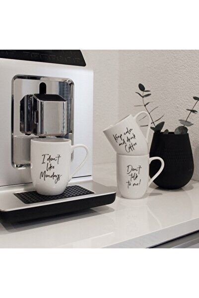 like. by Villeroy & Boch Villeroy&Boch Cană Statement 340ml cu inscripție alb...