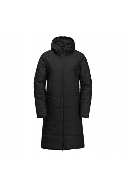 Jack Wolfskin Geacă de puf de damă Deutzer, neagră, mărimea S