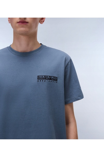 NO BRAND Tricou bărbătesc Napapijri Vignoni Back NA4ILX Stormy Weat M
