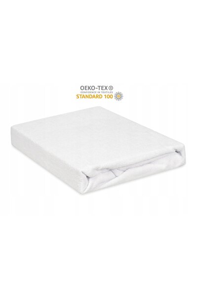 Matex Cearșaf de pat Frotte cu elastic 150/160x190/200 PREMIUM Alb