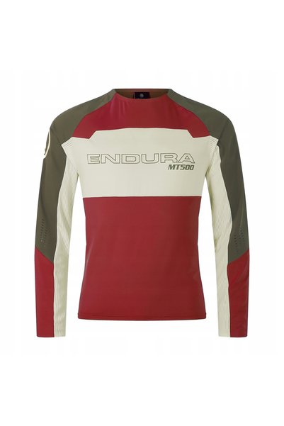 NO BRAND Tricou Endura MT500 Burner Lite cu mâneci lungi, roșu - M