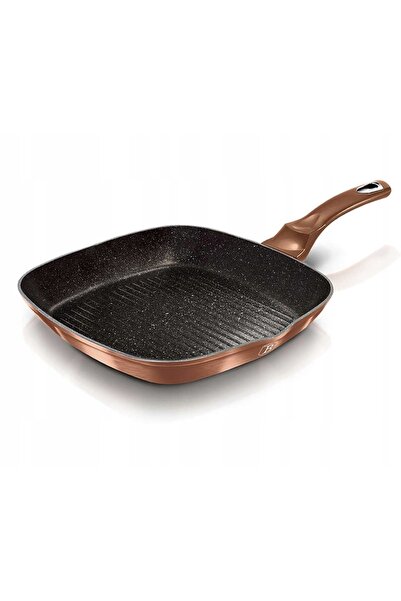 Berlinger Haus BH-1889 - Tigaie grill 28 cm Colecția Rose Gold