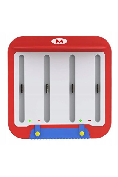 NO BRAND Stație de încărcare 4x Joy-Con 2 Nintendo Switch 2 NS2 cu tematică M...