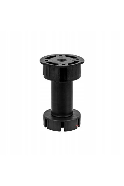 NO BRAND 100x Picior pentru mobilier de bucătărie, reglabil, h100, negru