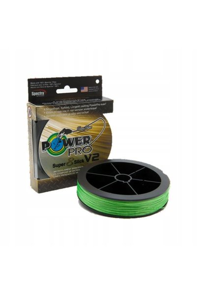 NO BRAND Power Pro SuperSlick S8S V2 0.32mm 24kg 135m Hi-Vis Aqua Fir de pescuit