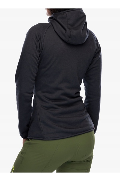 Berghaus Hanorac din fleece pentru femei Heuberg - negru intens/gri 12 (M)