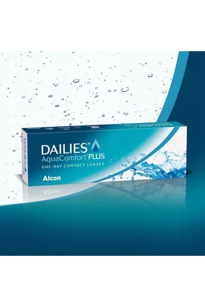 NO BRAND ALCON DAILIES AQUACOMFORT PLUS LENTILE DE CONTACT DE O ZĂI BC:8.7 90...