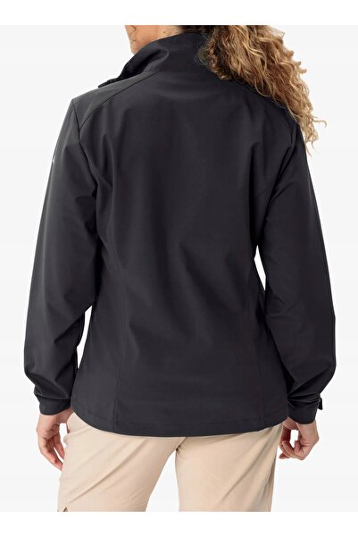 NO BRAND Jachetă softshell de damă Vaude Hurricane Jacket IV - negru/negru S