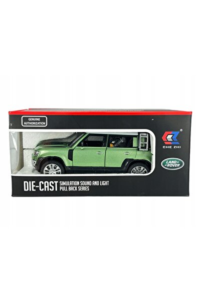 NO BRAND CHE ZHI LAND ROVER DEFENDER 110 VERDE 1:24 MAȘINĂ NOUĂ CU LUMINI ȘI ...