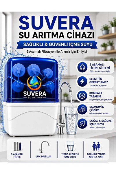 Suvera kapalı su arıtma cihazı