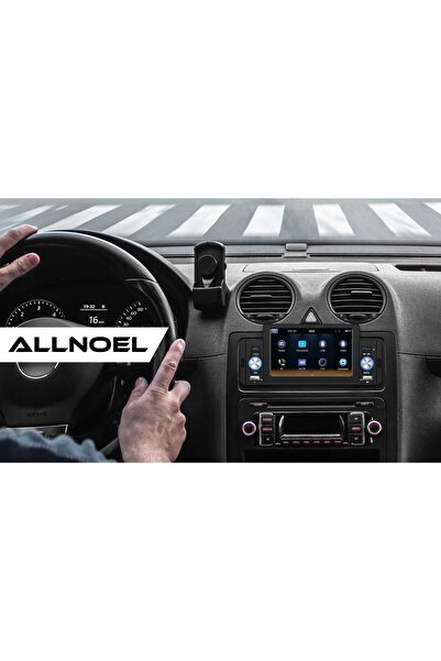NO BRAND Radio auto 1 DIN USB Android Auto CarPlay Mirror Link Cameră marșarier