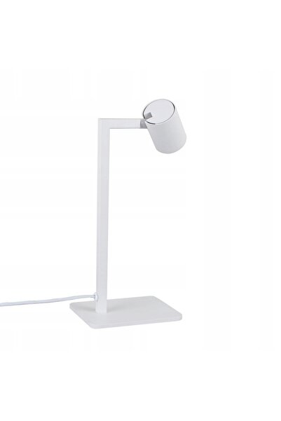 NO BRAND Lampă de birou albă minimalistă cu reflector, lumină de citit, prest...