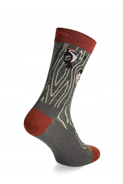 NO BRAND Șosete merino Darn Tough Woody Crew Lightweight - forest 46-49,5