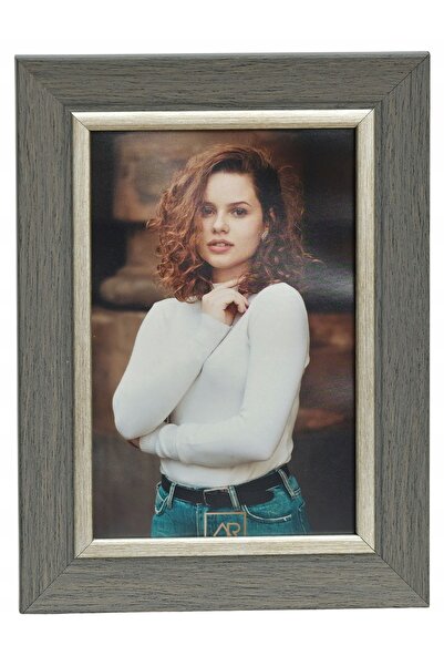 NO BRAND Ramă foto 30x40 gri Flash modernă