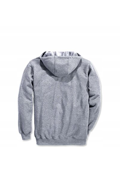 Carhartt Hanorac cu glugă Signature Logo Sweatshirt - gri melanj XL