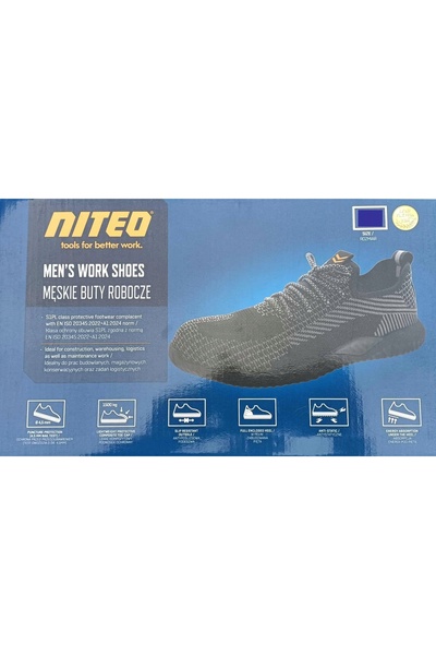 NO BRAND Încălțăminte de lucru tip gheată Niteo Tools 605C, mărimea 44