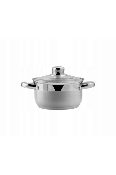 NO BRAND Set de vase de gătit din oțel pentru inducție 8 piese 19005