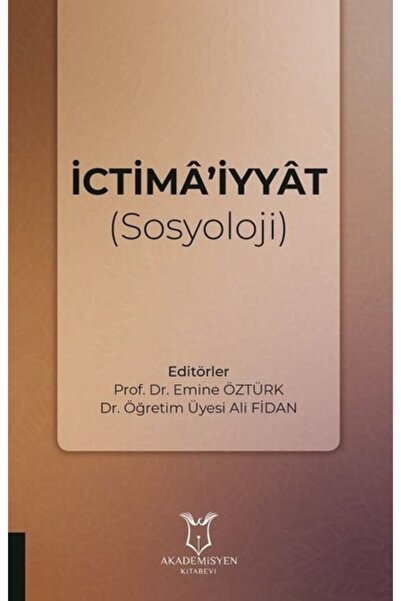 Akademisyen Kitabevi Ictima'iyyat Sosyoloji