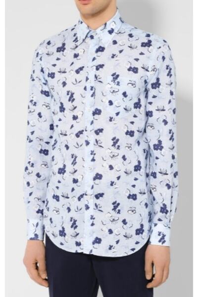 PAUL&SHARK Men's Woven Shirt C.W. Linen