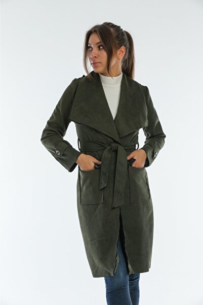 CİXAPLE Μπουφάν Baby Collar Lycra Suede